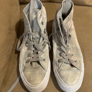 Converse Light Gray High-Tops